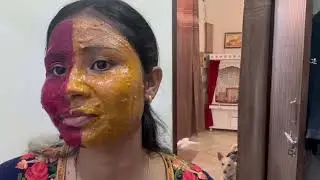 Haldi  Vs Beetroot pack for glowing skin 