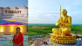 Statue of equality 🙏# Second tallest statue #1000 cr statue #Ramanujacharya temple # muchintal.
