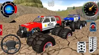 Juegos De Carros Police Monster Truck Impossible Driver Car Extreme Racing For Android Mud Gameplay