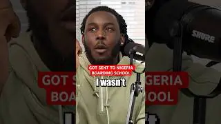 Shocka got sent to Nigeria Boarding School 🇳🇬 #podcast #podcastclips #shorts