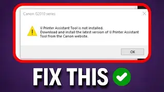 IJ printer assistant tool is not installed Printer Error Fixed || Install IJ printer assistant tool