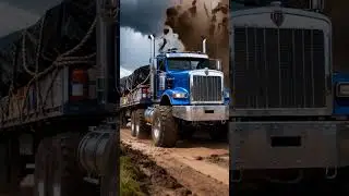 Full 03: Epic Tracked Truck Rescue in a Muddy Field | Heavy Machinery Action #automobile #offroadove