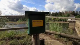 Die Eckertalsperre s&uuml;dlich von Bad Harzburg ehemalige innerdeutsche Grenze