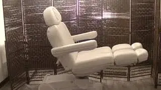 Capital Kensington Split Leg Clinic Couch - White