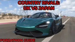 Forza Horizon 5 - Forzathon Guide - Country Rivals UK VS Japan