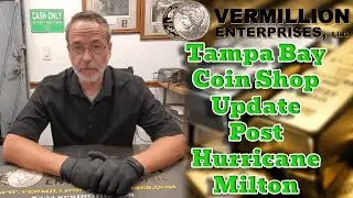 Tampa Bay Coin Shop Owner Provides Update Post Hurricane Milton | Waiting On USPS & FedEx #Trending