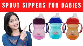 SPOUT SIPPERS FOR BABIES AND TODDLERS | 6 Month onwards |  LuvLap Mobby Little Spout Sipper REVIEW