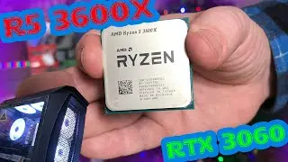 Ryzen 5 3600X + RTX3060 || сборка на AM4 || Тесты в играх