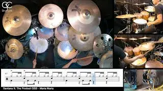 Maria Maria - Santana ft. The Product G&B / Drum Cover By CYC ( @cycdrumusic ) score & sheet music