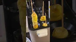 Cool vertical egg roll machine with 10 slots 😎 #shorts