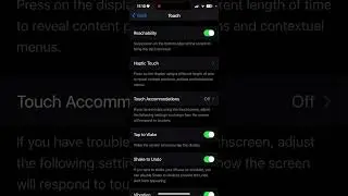 How to Screen Lock in iPhone by Double Tap and Screenshot by triple tap #iphone #ios #iphone15plus