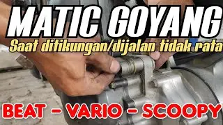 Penyebab matic goyang saat belok atau dijalan yg tidak rata