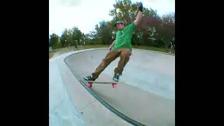 Ricki Fish skating Bennington skate park in Bennington, Vermont. #skateboarding #skatepark