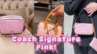👜🌸Фирменная коллекция Coach Pink 🌺🌸