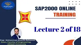 2nd Day Lecture | SAP2000 Online Training