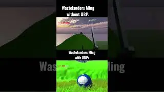 Wastelanders Ming graphics comparison #shorts
