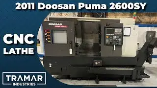 2011 Doosan Puma 2600SY Used CNC Lathe For Sale