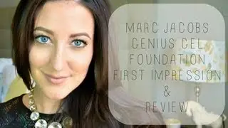 Marc Jacobs Genius Gel Foundation | First Impression & Review | Megan McTaggart