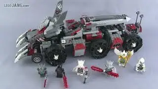 🔄 LEGO Chima 2013 Worriz's Combat Lair 70009 set review! re upload