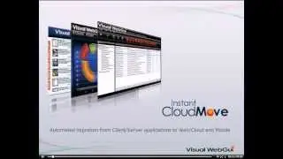 Moving Client/Server application using the CloudMove solution