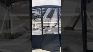 Pontoon Enclosure (LUXURIOUS) #shorts