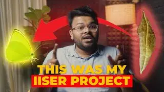 Inside My One-Year Research Project at IISER