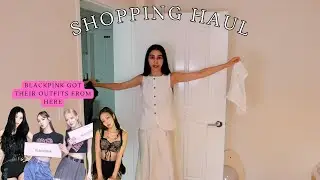 BlackPink fashion from Cider 같은샵 블랙핑크샵에서 옷샀는데اشتريت ثياب من وين بلاك-بنك بيشتروا