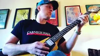 Joe Bonamassa Official - Jamming at Home on Flying V 