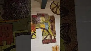 Harlem Subway Art NYC at 110 Street Cathedral Parkway station B C train 🚂 #shorts Live Walking NYC