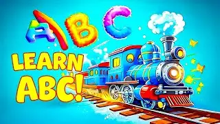 🔥 Приключения с поездом ABC! Дети изучают буквы, фонетику и слова CVC с помощью весёлых игр! 🚂🧩