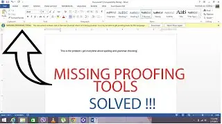 Missing Proofing Tools Ms Word (Solved) - Cara mengatasi error Miising Proofing Tools pada Ms Word