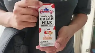 The Latest Review from Cimory: Cimory Fresh Milk No Added Sugar Marie Biscuit (Price Rp. 7,500)