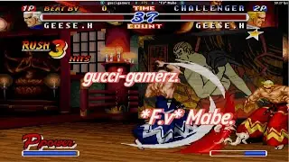 Real Bout Fatal Fury 2  gucci-gamerz VS *F.V* Mabe ( FT 5 ) RB2 #streetfighter2theworldwarrior