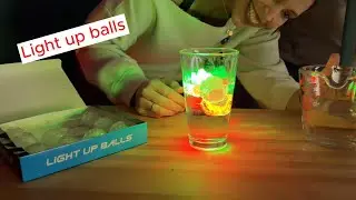 EAFIFRWAP LED Light Up Ice Cubes Reusable Party Cubes