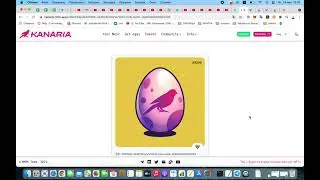 Kanaria NFT на Кусаме, Уникальные канарейки - как купить яйцо