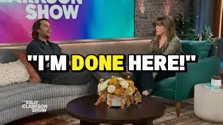 Taylor Kitsch STORMS OFF Kelly Clarkson's Show After Heated Clash.