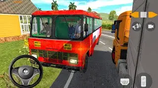 Indian SLEEPER Bus Simulator || Indian Bus Vs Passengers - Bus Game Android Gameplay