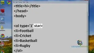 Working with Lists in HTML (Lesson 4)