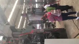 hanger type shot blasting machine for blast bicycle frame