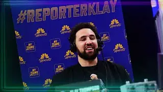 Reporter Klay Confrontation With Steph Curry After Postgame