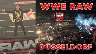 WWE RAW LIVE in Düsseldorf 2026 VLOG + Fazit