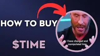 How To BUY $TIME &ndash; Manipulated Time TOKEN CRYPTO COIN IN 60 SECONDS