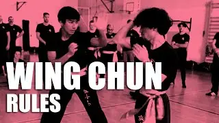 #wingchun Rules of Wing Chun