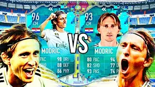 93 FLASHBACK MODRIC VS 96 FLASHBACK MODRIC!! | FIFA 20 ULTIMATE TEAM PLAYER REVIEW |