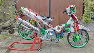 modifikasi supra novice street racing kwb modified