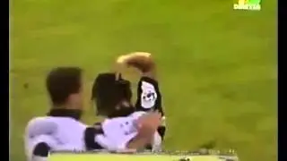 Gran goal di Conte contro il Vicenza