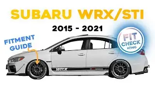 Here's what wheels will FIT your WRX/STI (2015-2021) | Fit Check