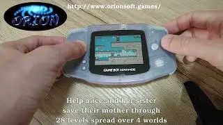Alice Sisters a new platformer game for Gameboy Advance