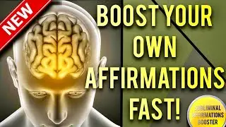 🎧CUSTOM AFFIRMATIONS BOOSTER! BOOST YOUR OWN SELF MADE AFFIRMATIONS! SUBLIMINAL BOOSTER