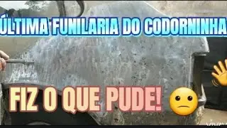 A FUNILARIA DO CHEVETTE EST&Aacute; DANDO TRABALHO! #opalanasruas#funilariaepintura#chevette#clodocar